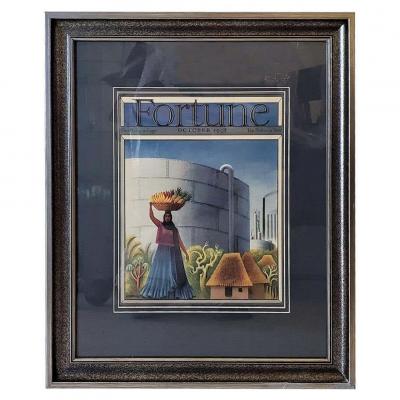 Miguel Covarrubias Art Deco Fortune Magazine Cover October 1938