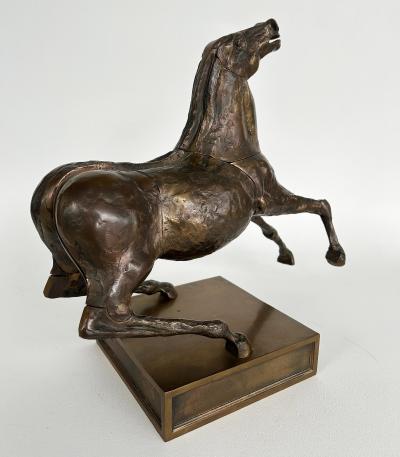 Miguel Ortiz Berrocal Cavallo by Miguel Ortiz Berrocal and Bruno Cassinari Signed Number 1383 2000