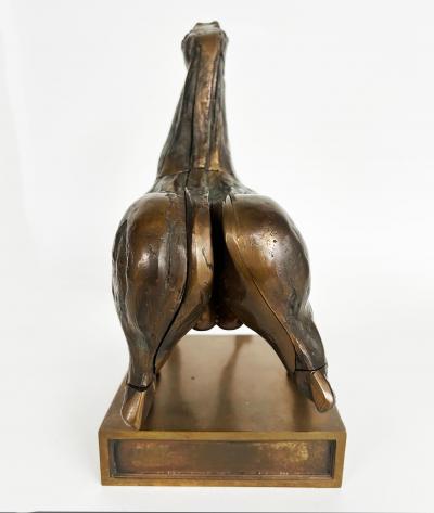 Miguel Ortiz Berrocal Cavallo by Miguel Ortiz Berrocal and Bruno Cassinari Signed Number 1383 2000