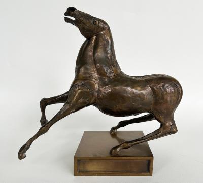 Miguel Ortiz Berrocal Cavallo by Miguel Ortiz Berrocal and Bruno Cassinari Signed Number 1383 2000