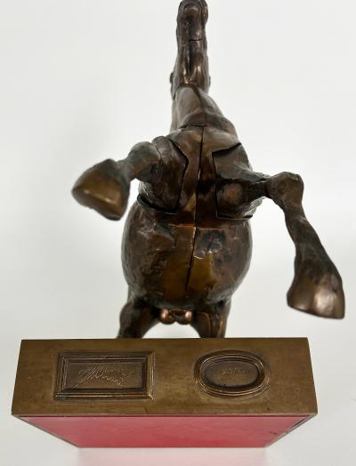 Miguel Ortiz Berrocal Cavallo by Miguel Ortiz Berrocal and Bruno Cassinari Signed Number 1383 2000