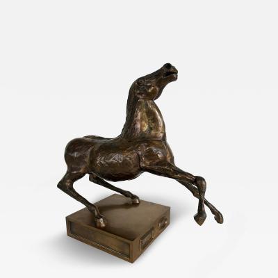 Miguel Ortiz Berrocal Cavallo by Miguel Ortiz Berrocal and Bruno Cassinari Signed Number 1383 2000