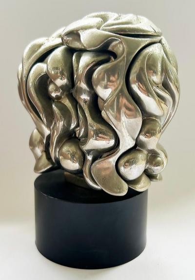 Miguel Ortiz Berrocal Miguel Ortiz Berrocal 1969 Portrait de Mich le Puzzle Sculpture