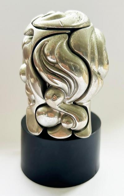 Miguel Ortiz Berrocal Miguel Ortiz Berrocal 1969 Portrait de Mich le Puzzle Sculpture