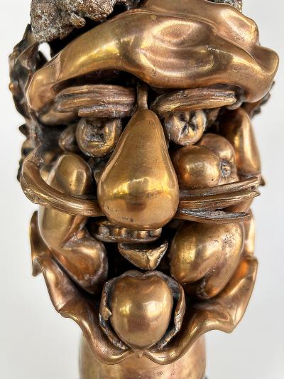 Miguel Ortiz Berrocal Miguel Ortiz Berrocal Sculpture Homage to Arcimboldo Signed 601 edition 100