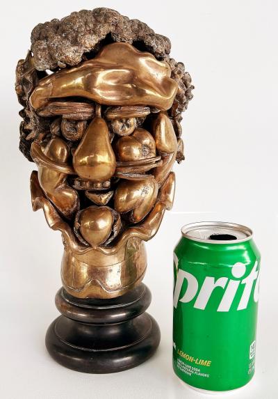 Miguel Ortiz Berrocal Miguel Ortiz Berrocal Sculpture Homage to Arcimboldo Signed 601 edition 100