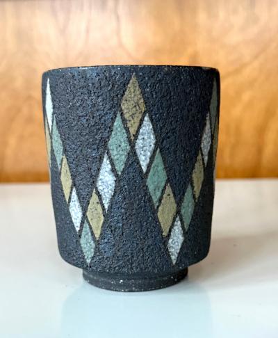 Mihara Ken Japanese Early Ceramic Teacup with Tomobako by Mihara Ken