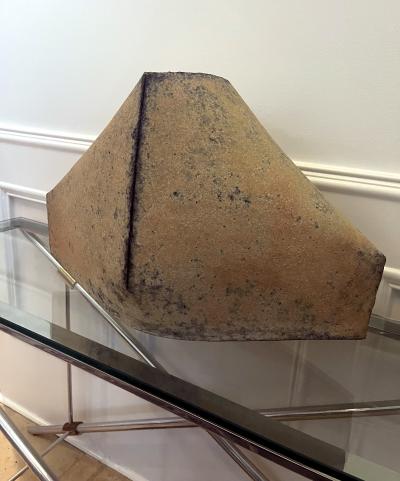 Mihara Ken Large Sculptural Ceramic Vessel by Mihara Ken