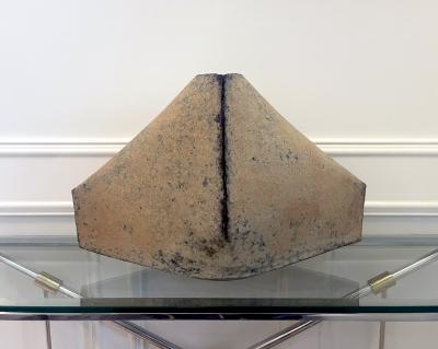 Mihara Ken Large Sculptural Ceramic Vessel by Mihara Ken