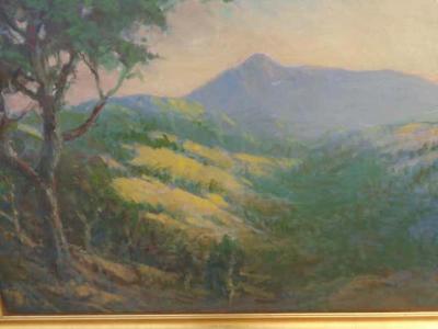 Mihran Kevork Serailian View of Mt Shasta Attributed to Mihran Kevork Serailian