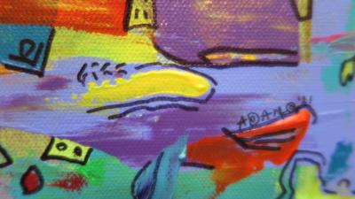 Mike Adamo Painting Stories In Color 
