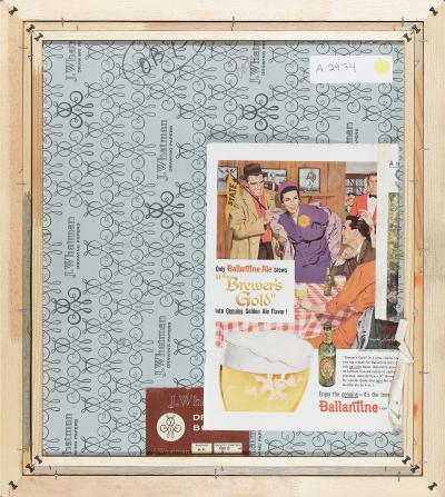 Mike Ludlow Only Ballantine Ale Brews Brewers Gold ad illustration