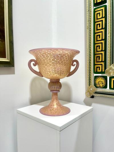 Millefiore Murano Glass Urn