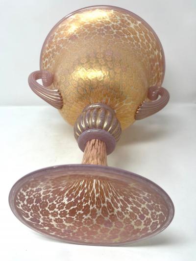 Millefiore Murano Glass Urn