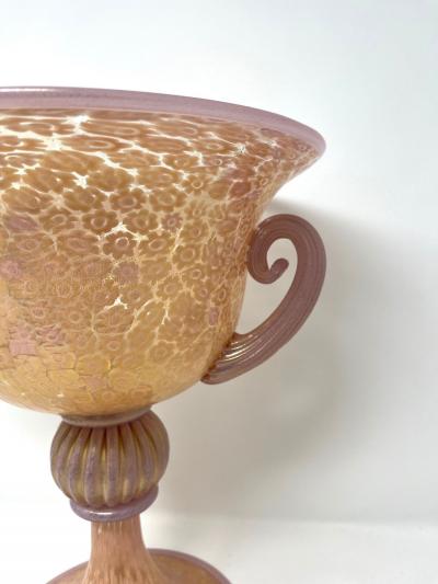 Millefiore Murano Glass Urn