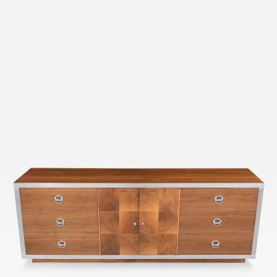 Milo Baughman 1960s Mid Century Modern Chest Walnut Elegance Meets Contemporary Storage