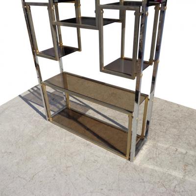 Milo Baughman 75 Chrome Milo Baughman Style Etagere