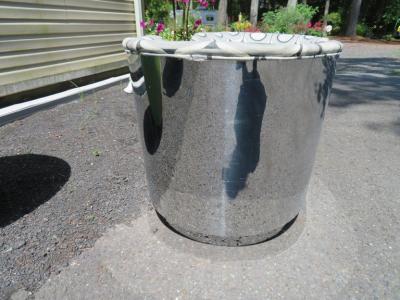 Milo Baughman Amazing Pair Chrome Clad Milo Baughman Swivel Rocker Barrel Back Chairs