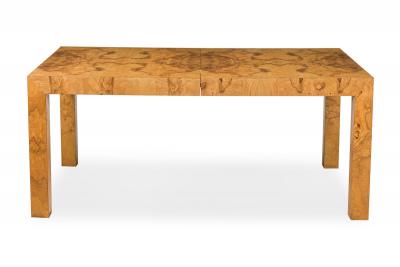 Milo Baughman American Mid Century Milo Baughman Extension Dining Table