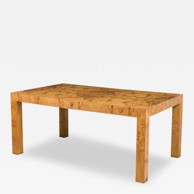 Milo Baughman American Mid Century Milo Baughman Extension Dining Table