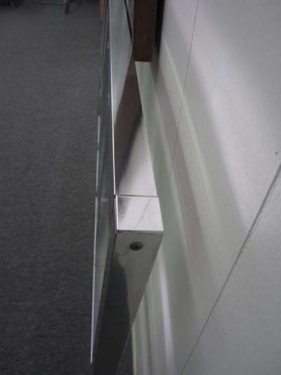 Milo Baughman Awesome Milo Baughman Chunky Aluminum Headboard Mid Century Modern