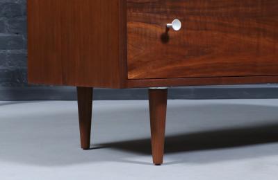 Milo Baughman Californian Modernist Walnut Dresser by Milo Baughman