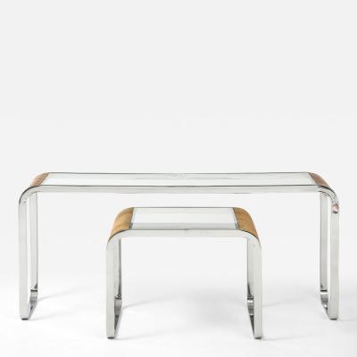 Milo Baughman Console and low table