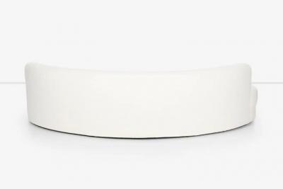 Milo Baughman Curved Sofa for Directional in the Style of Milo Baughman