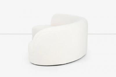 Milo Baughman Curved Sofa for Directional in the Style of Milo Baughman
