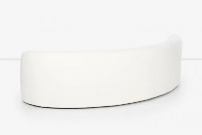 Milo Baughman Curved Sofa for Directional in the Style of Milo Baughman