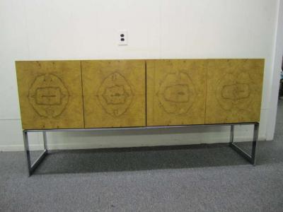 Milo Baughman Dramatic Olivewood Milo Baughman for Thayer Coggin Credenza Mid Century Modern