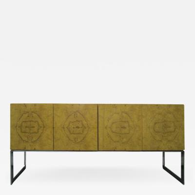 Milo Baughman Dramatic Olivewood Milo Baughman for Thayer Coggin Credenza Mid Century Modern