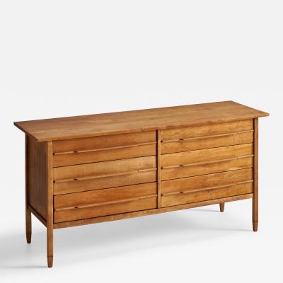 Milo Baughman Dresser in Maple USA 1950s