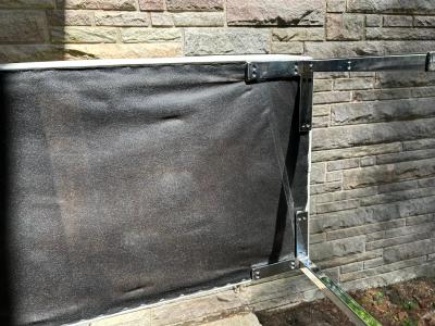 Milo Baughman Fabulous Milo Baughman White Patent Leather Tufted Chrome Bench Mid Century