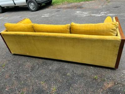 Milo Baughman Fantastic Milo Baughman style Rosewood Case Sofa Mid Century Modern