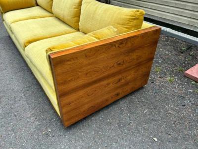 Milo Baughman Fantastic Milo Baughman style Rosewood Case Sofa Mid Century Modern