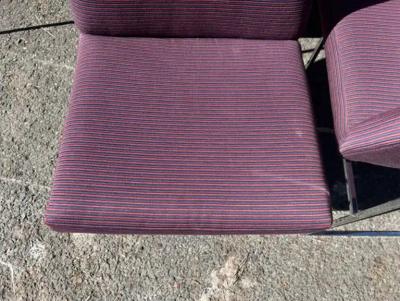 Milo Baughman Fantastic Set 6 Milo Baughman Thin Chrome Frame Dining Chair Mid Century Modern