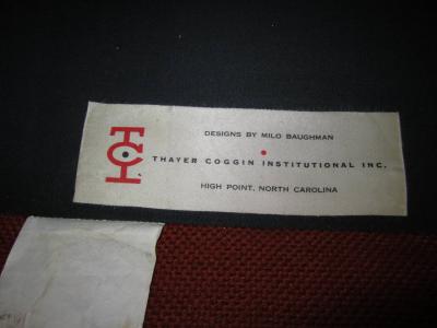 Milo Baughman Gorgeous Milo Baughman Signed Armless Sofa Mid century Modern