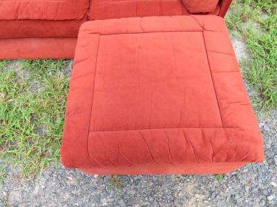Milo Baughman Handsome 7 Piece Milo Baughman Style Sectional Sofa Mid Century Modern