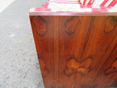 Milo Baughman Handsome Milo Baughman style Rosewood Case Sofa Thayer Coggin Mid Century Modern