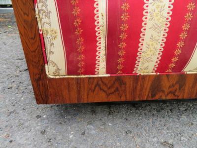 Milo Baughman Handsome Milo Baughman style Rosewood Case Sofa Thayer Coggin Mid Century Modern