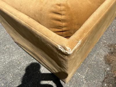 Milo Baughman Handsome Milo Baughman style Selig 6 Piece Cube Sofa Sectional Mid Century