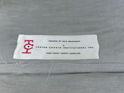 Milo Baughman Handsome Pair Milo Baughman Chrome Cube Chairs Mid Century Modern