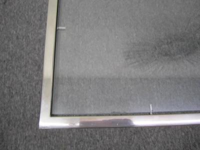 Milo Baughman Handsome Pair of Milo Baughman Chrome Square Side End Tables Mid century Modern