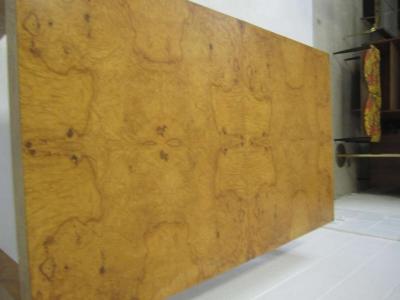 Milo Baughman Lovely Milo Baughman Burl Olivewood Dining Table Mid century Modern