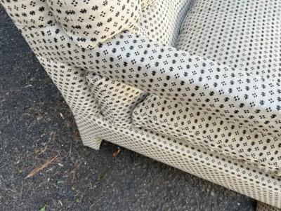 Milo Baughman Lovely Pair Milo Baughman Parson Upholstered Lounge Chairs Mid Century Modern