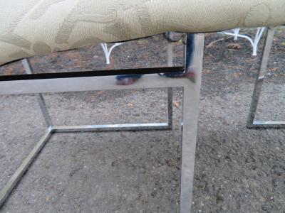 Milo Baughman Lovely Set 6 Milo Baughman for Thayer Coggin Chrome Dining Chairs