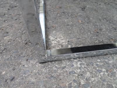 Milo Baughman Lovely Set 6 Milo Baughman for Thayer Coggin Chrome Dining Chairs