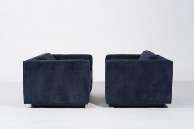 Milo Baughman Low Profile Lounges by Milo Baughman C 1970s