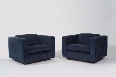 Milo Baughman Low Profile Lounges by Milo Baughman C 1970s